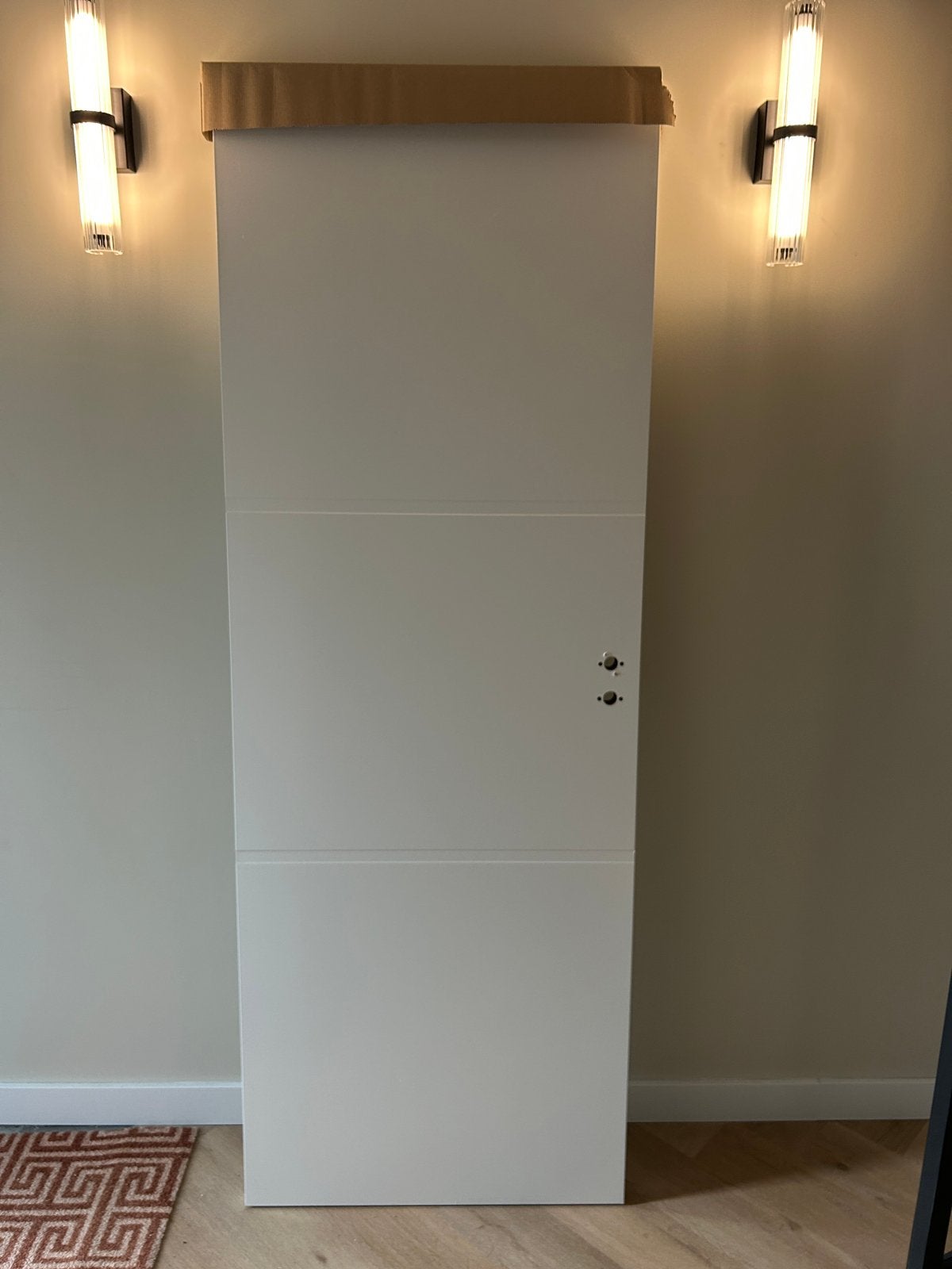 Svedex binnendeur 72,3x212 cm – wit, Ophalen, Minder dan 80 cm, Binnendeur, Zo goed als nieuw