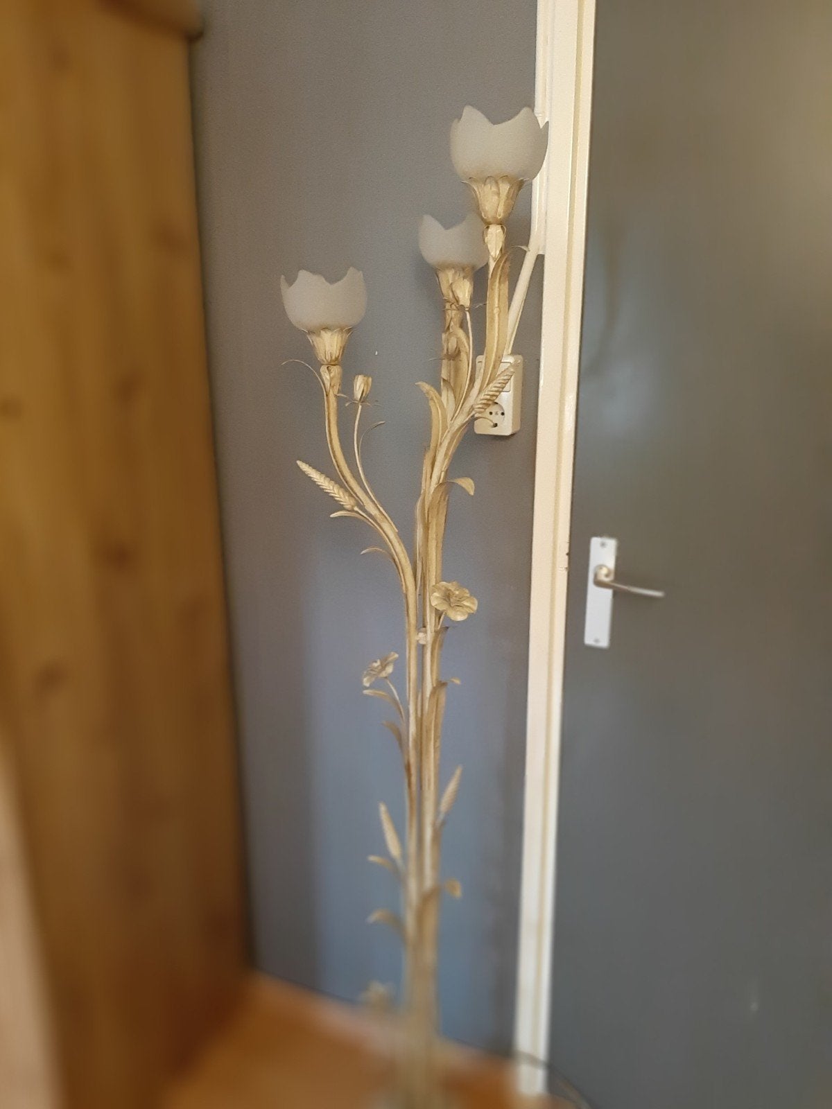 Vintage lampenset in de stijl van Hans Kögl., Ophalen