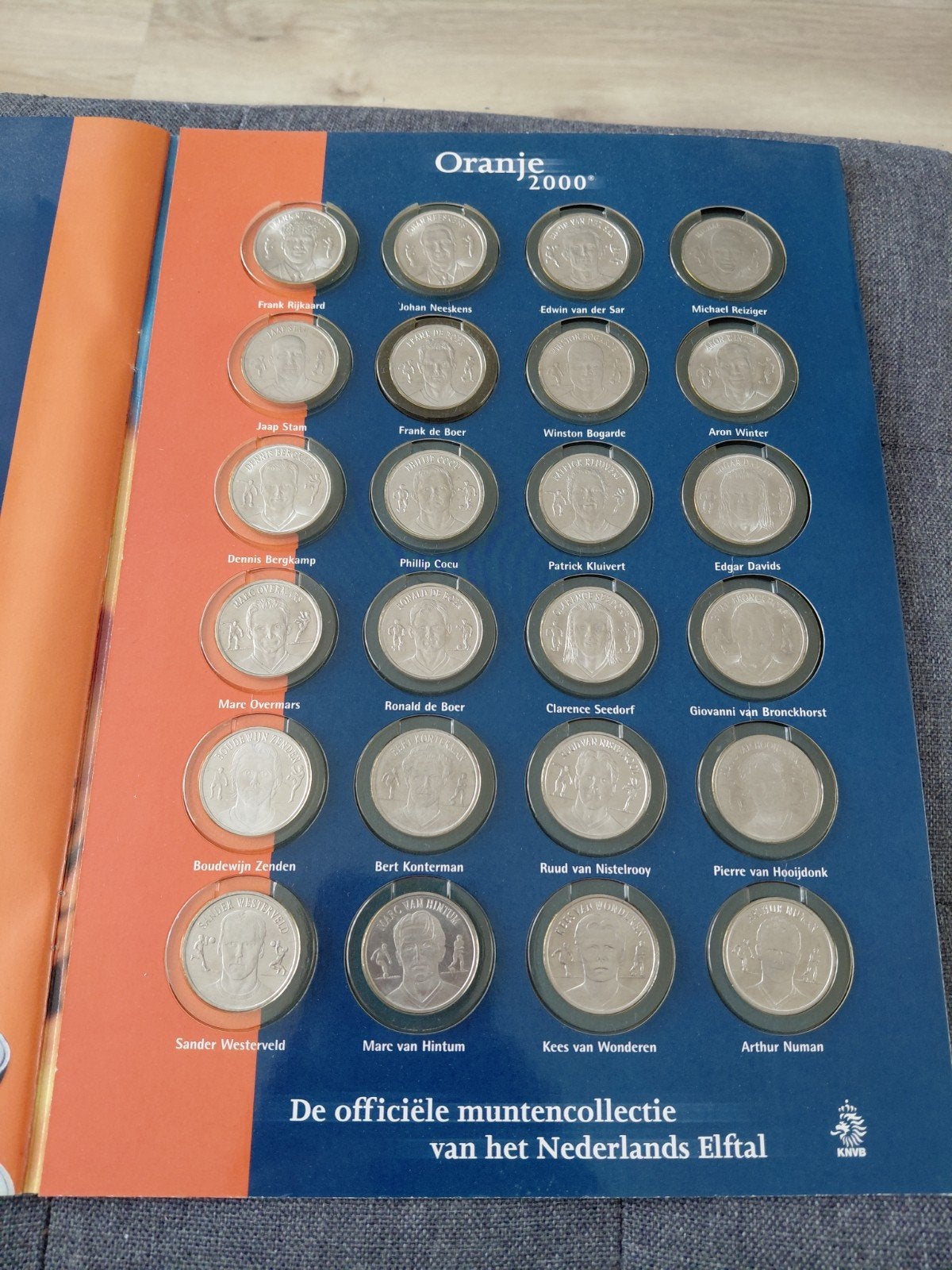 Complete Muntencollectie Oranje 2000 (KNVB), Ophalen of Verzenden, Overige waardes, Setje