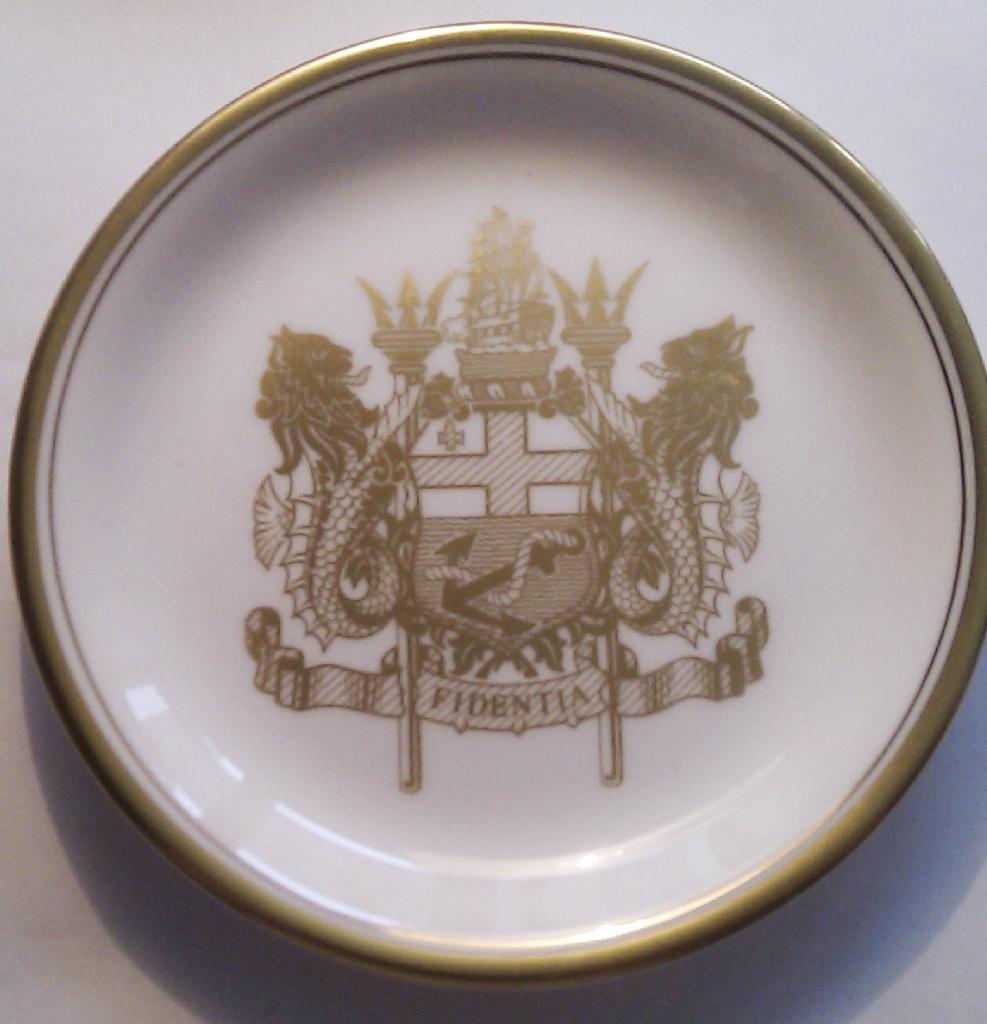 VINTAGE Engels porselein - bordje diam.10,50 cm - Fidentia, Ophalen of Verzenden