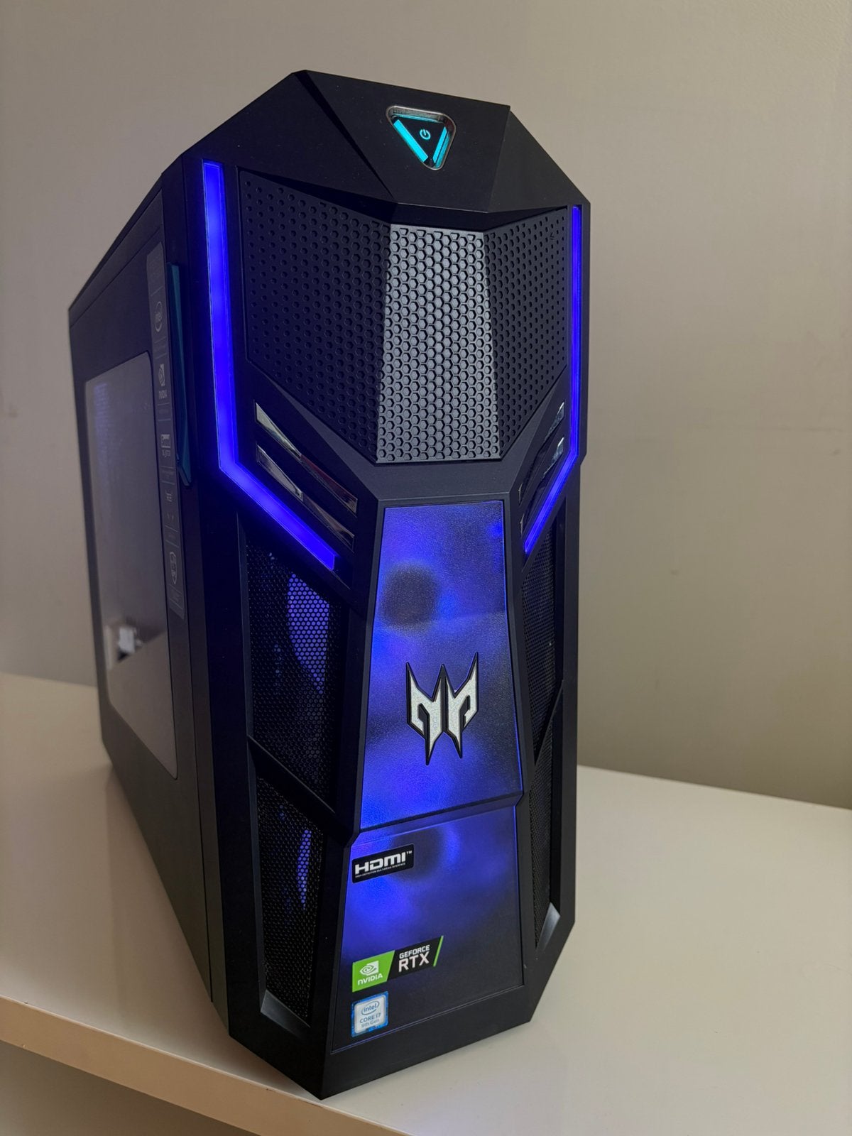 Acer Predator Orion 5000 Gaming PC (i7-9700K, RTX 2060S), Ophalen, Gebruikt, HDD, Gaming