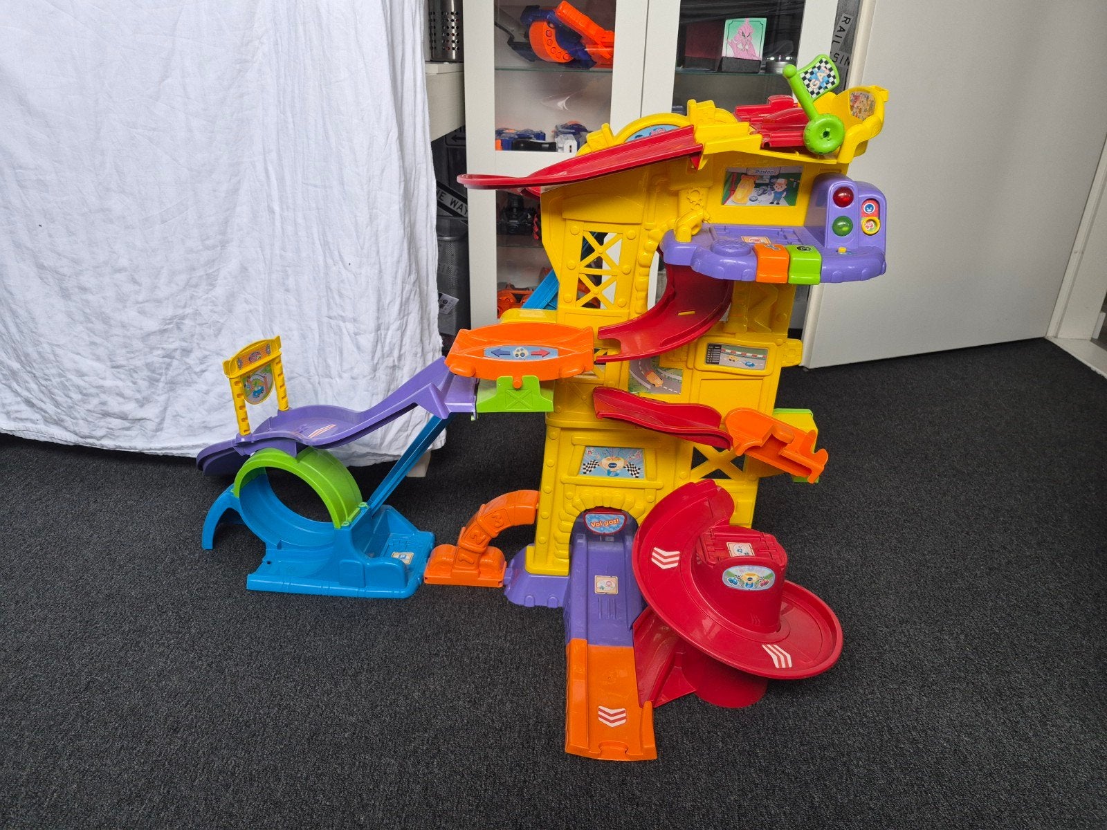 Vtech Toet Toet Auto Super Stuntpark, Ophalen, Gebruikt, 2 tot 4 jaar