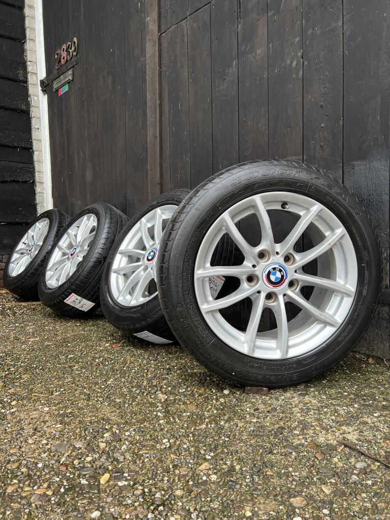Originele bmw 1 serie 2 serie velgen 5x120 style 378 zomer, Niet ingevuld, Gebruikt, 16 inch, Banden en Velgen