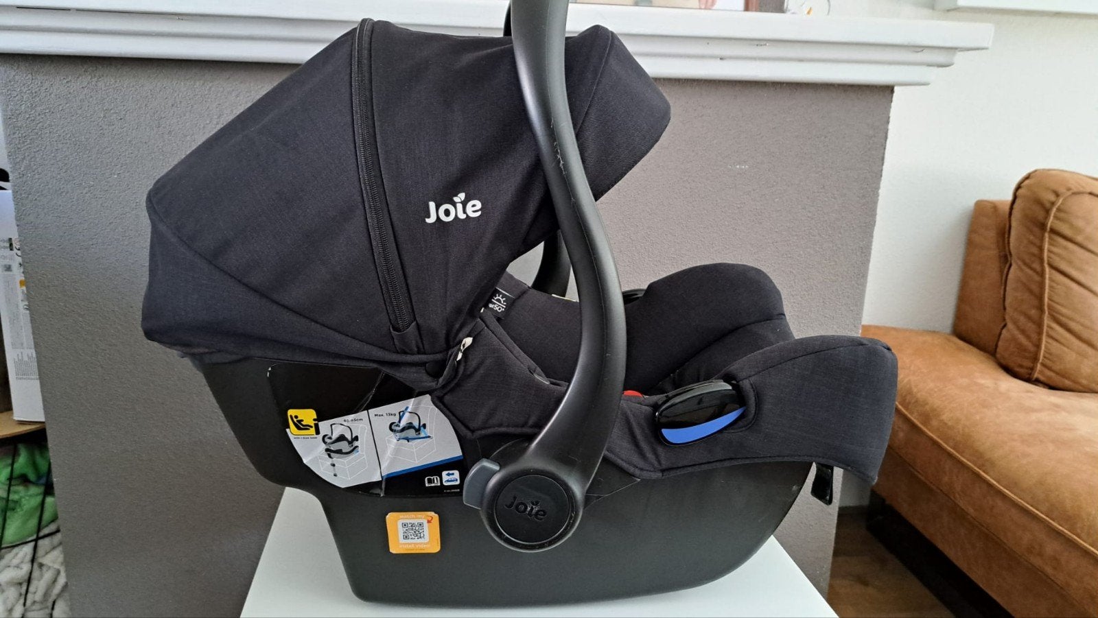 Joie i-Gemm autostoel met i-Base., Gebruikt, Isofix, 0 t/m 13 kg, Ophalen