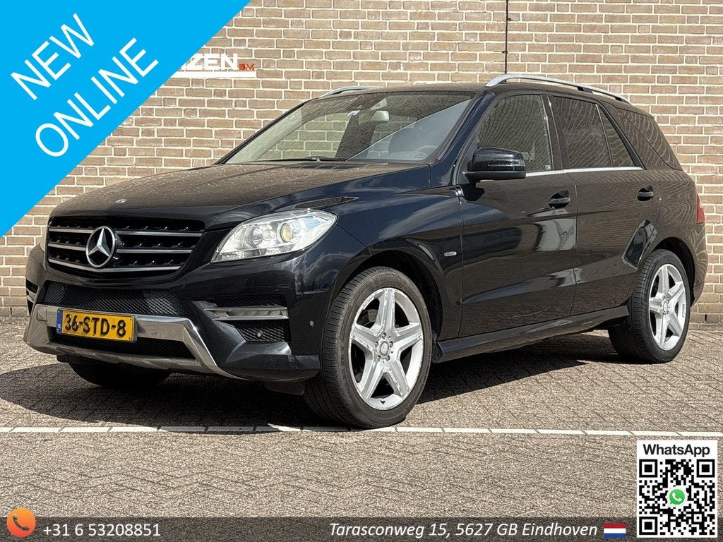 Mercedes-Benz M-klasse 350 BlueTEC | Leder | Climate | Cruis, Auto's, Mercedes-Benz, Automaat, Stof, Gebruikt, 258 pk
