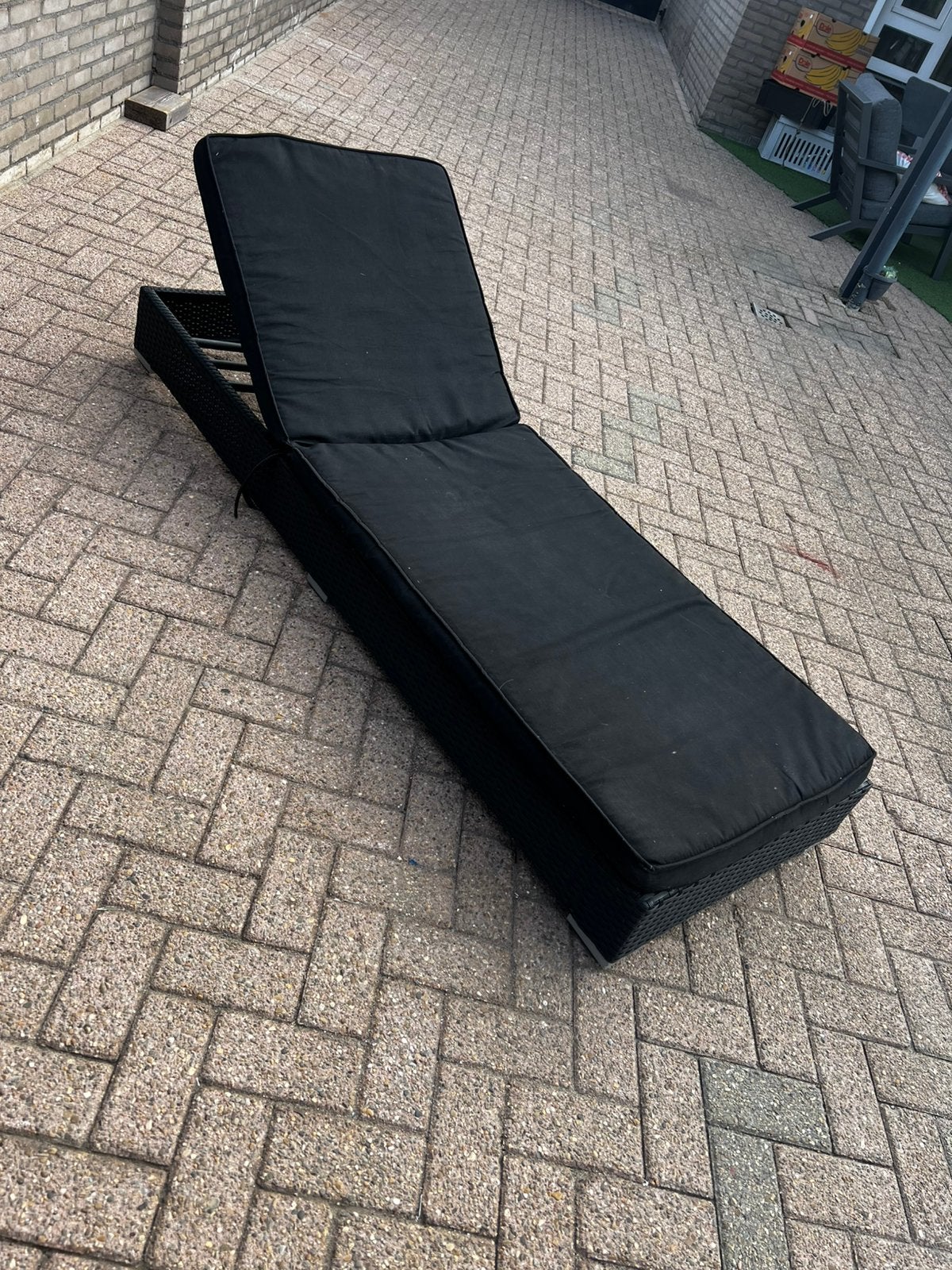 2 stuks ligbedden, Tuin en Terras, Ophalen, Zo goed als nieuw, Kunststof