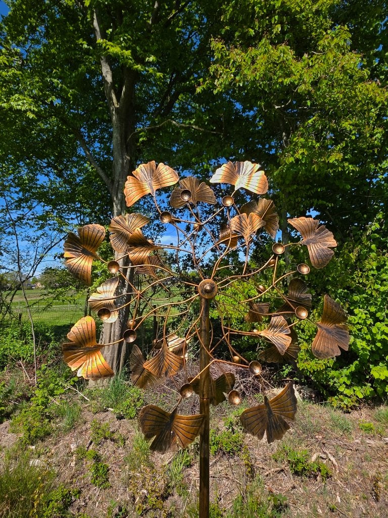 WINDMOLEN / GINKO / windspinner, Nieuw, Info@huisentuindecoratiemarie.nl, Huis en tuin decoratie marie, Peize