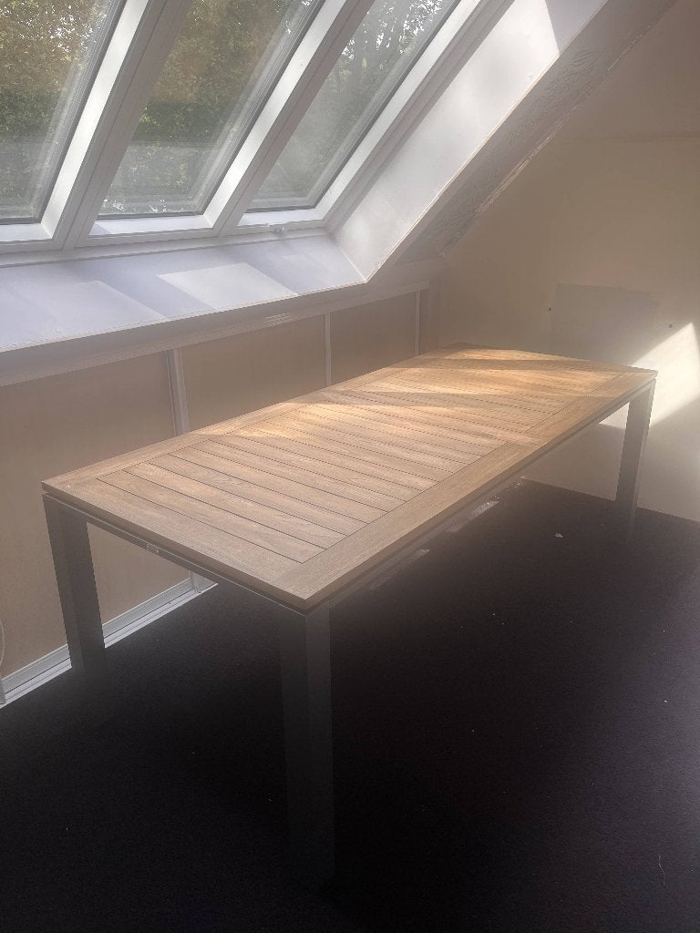 Tuintafel (van Life en model Concept) - In zeer goede staat, Tuin en Terras, Ophalen, Zo goed als nieuw, Rechthoekig, Teakhout