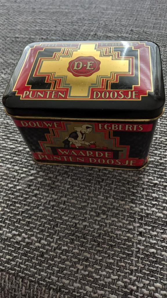 Douwe Egberts.
Waarde punten doosje., Ophalen of Verzenden, Gebruikt, Douwe Egberts