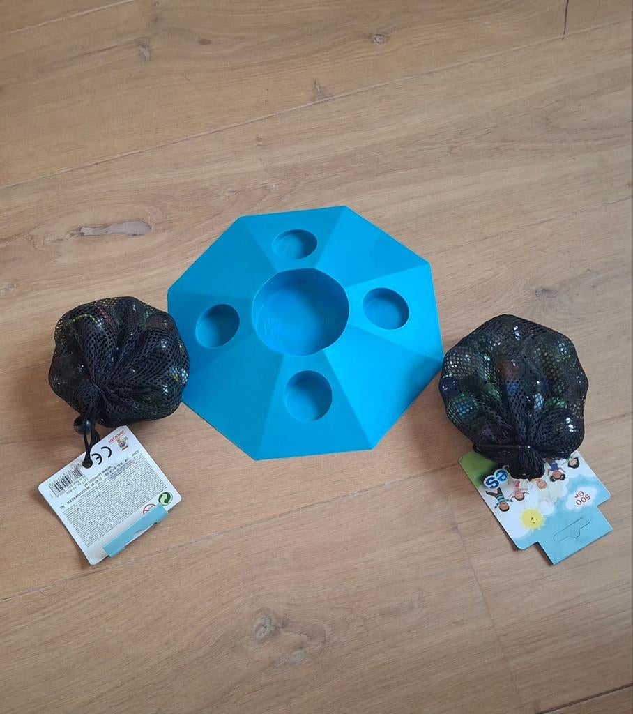 Knikkerpot met een kilo knikkers, Ophalen, Zo goed als nieuw
