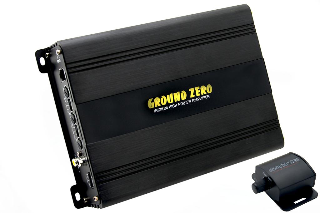 Ground Zero GZIA 200.2 Versterker 2-Kanaals +Bass Controller, ., Nieuw, Ophalen of Verzenden, .