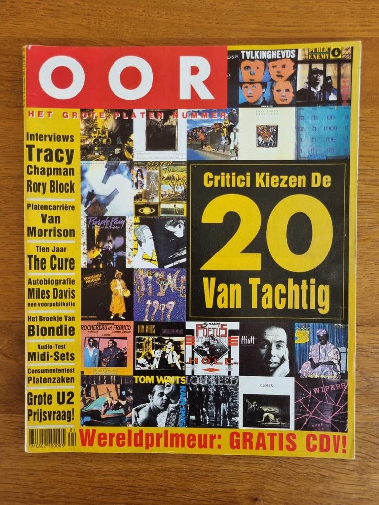 Oor magazine 11 nov 1989 Tracy Chapman The Cure, Ophalen of Verzenden, Gelezen, Muziek, Film of Tv