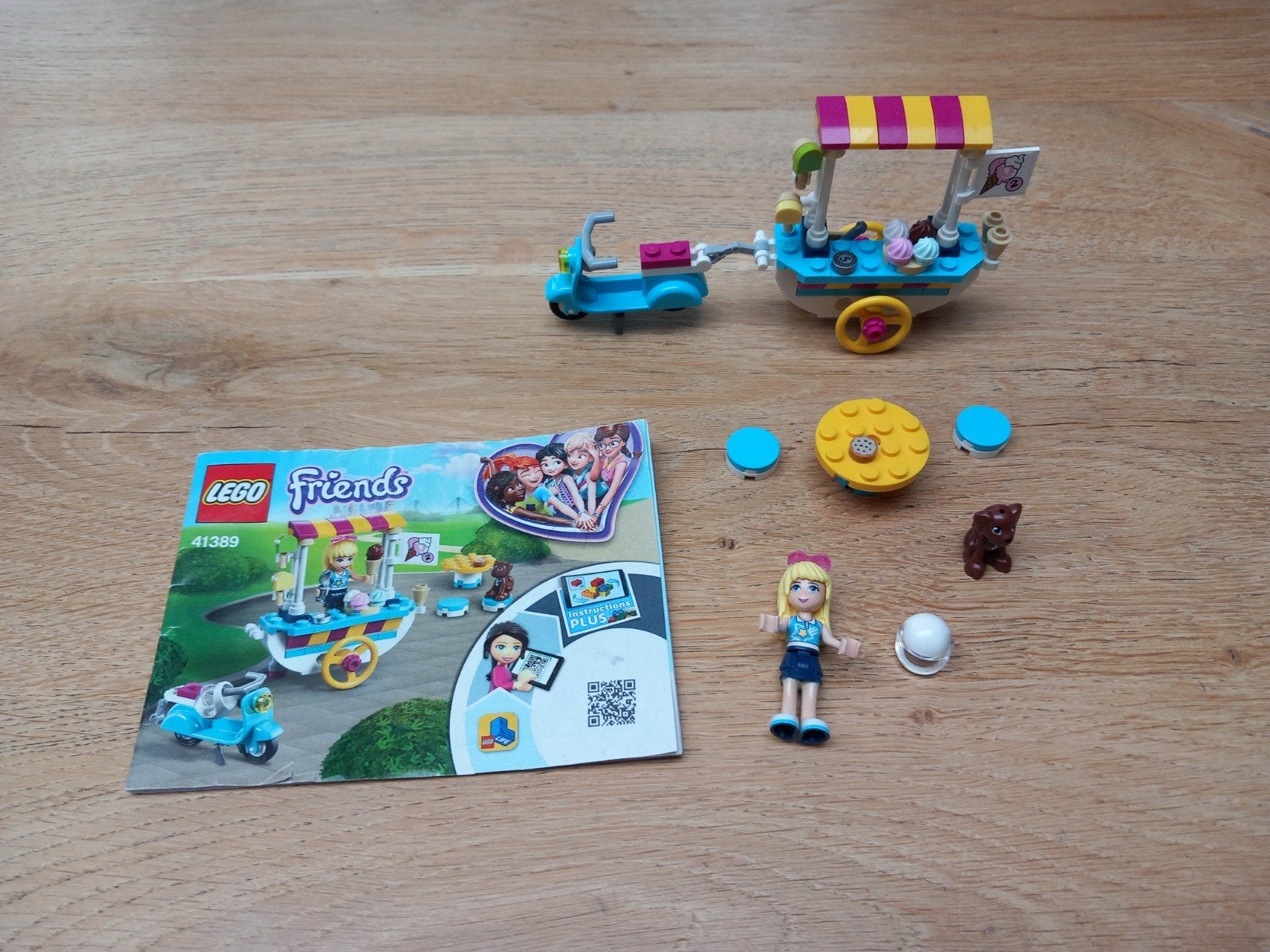 LEGO Friends ijskar 41389, Compleet, Lego, Friends, Ophalen of Verzenden