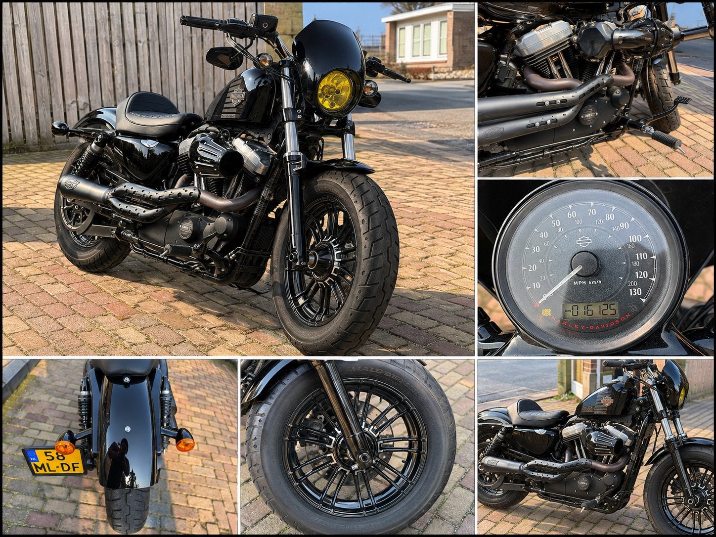 Harley Davidson XL1200 Sportster 48 forthy eight stage 1, 2 cilinders, Gebruikt, Particulier, Meer dan 35 kW