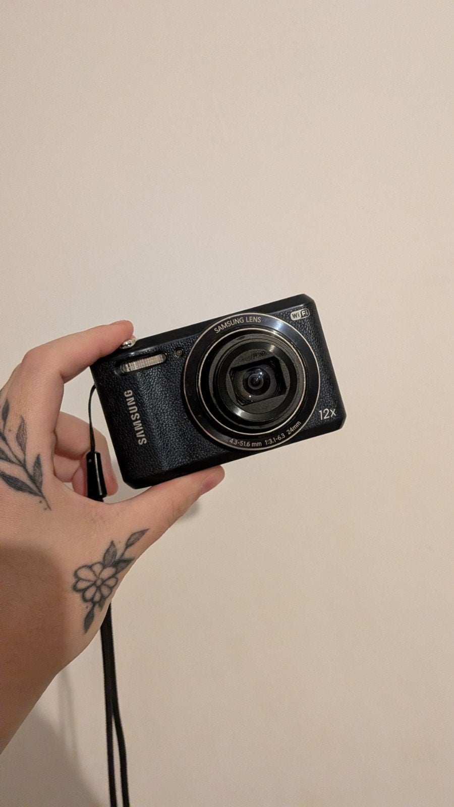 Samsung WB35F Compactcamera met WiFi en NFC, Gebruikt, Accu, Ingebouwde flitser, Ophalen of Verzenden