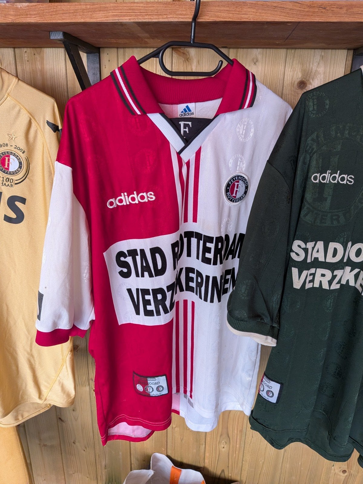 Feyenoord thuisshirt 1997-1998 - Maat XL, Meerkleurig, Maat 56/58 (XL), Ophalen of Verzenden, Adidas