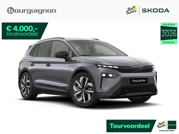 Skoda Elroq Sportline 85 | 286 PK | Trekhaak | Stoelverwarmi