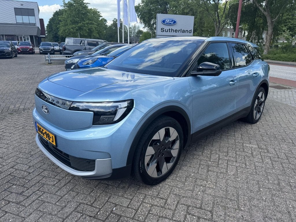 Ford Explorer Premium Extended Range RWD 77 kWh 286pk | Pano, Auto's, Ford, Automaat, Achterwielaandrijving, Gebruikt, Zwart