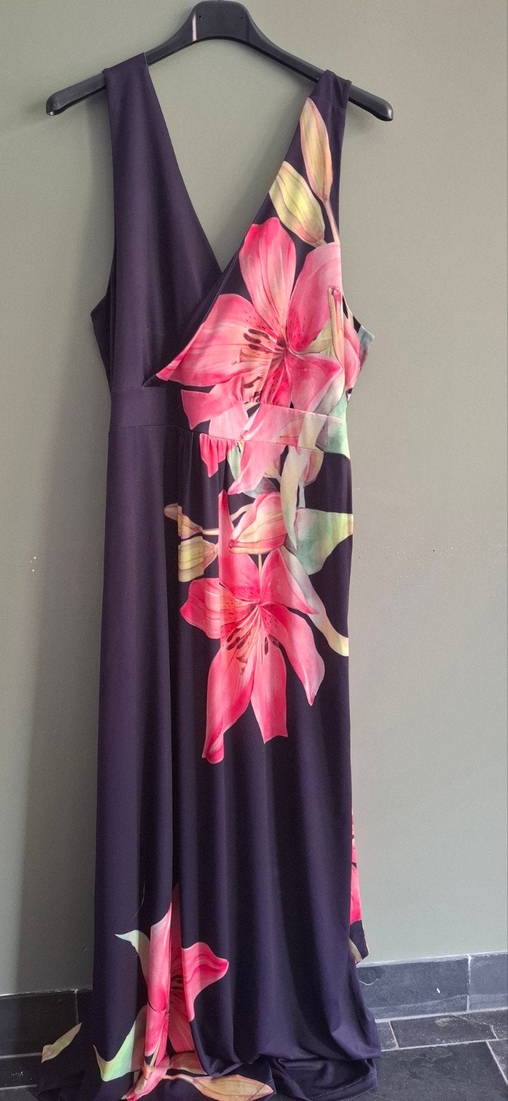 Zomerjurk travelstof Cassis, Galajurk, Cassis, Maat 46/48 (XL) of groter, Ophalen of Verzenden