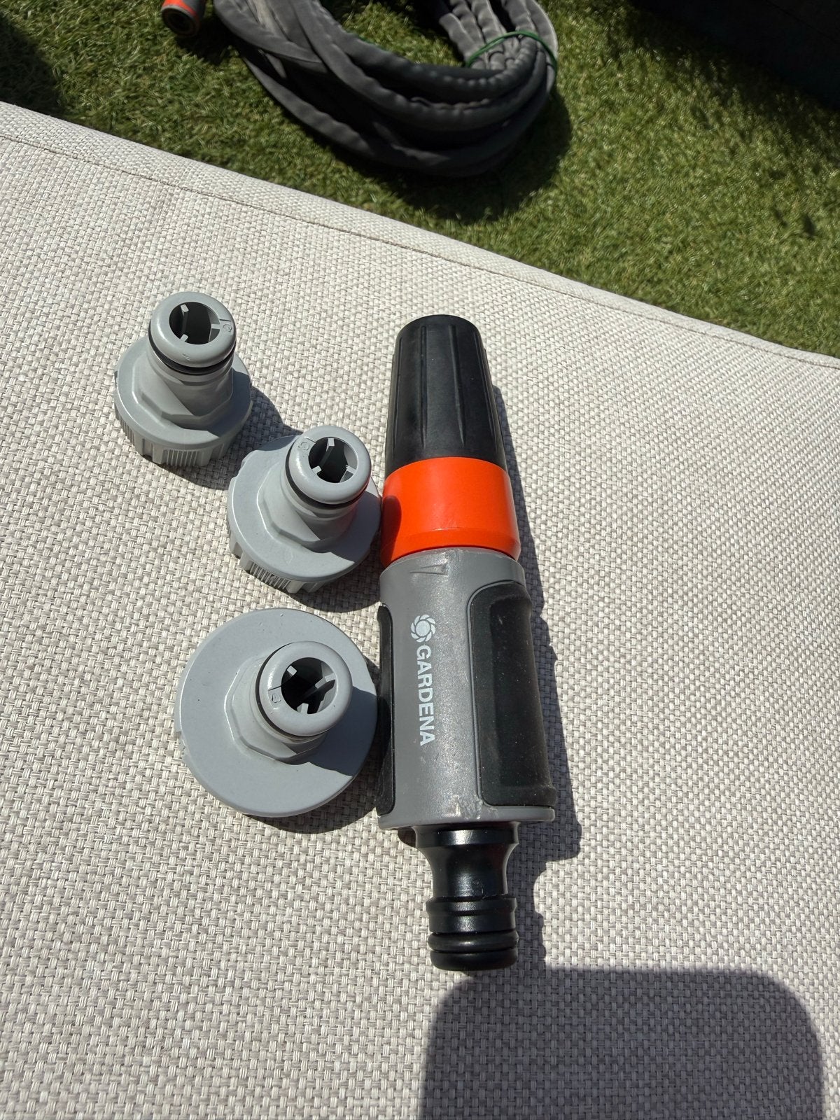 Gardena tuinslangspuit en koppelstukken, Tuin en Terras, Tuinslangen, Verzenden, Nieuw, Tuinslangkoppeling