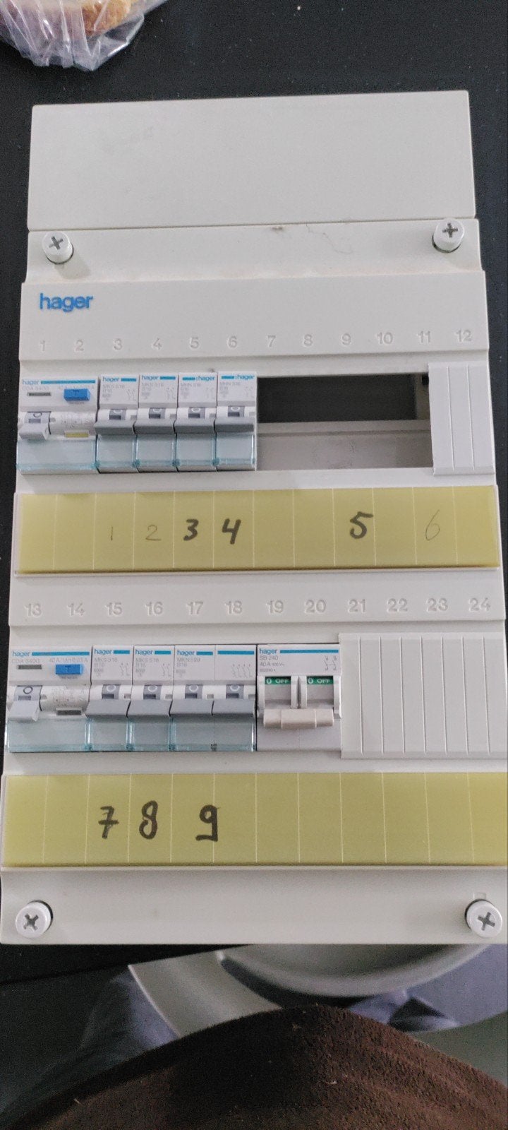 1 Fase Meterkast met Hoofdschakelaar en 2 Aardlekschakelaars, Ophalen, Overige typen