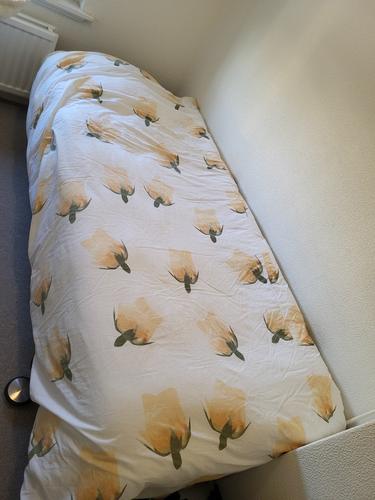 Zgan eenpersoons bed te koop!, Huis en Inrichting, Ophalen, Overige materialen, Eenpersoons, Zo goed als nieuw