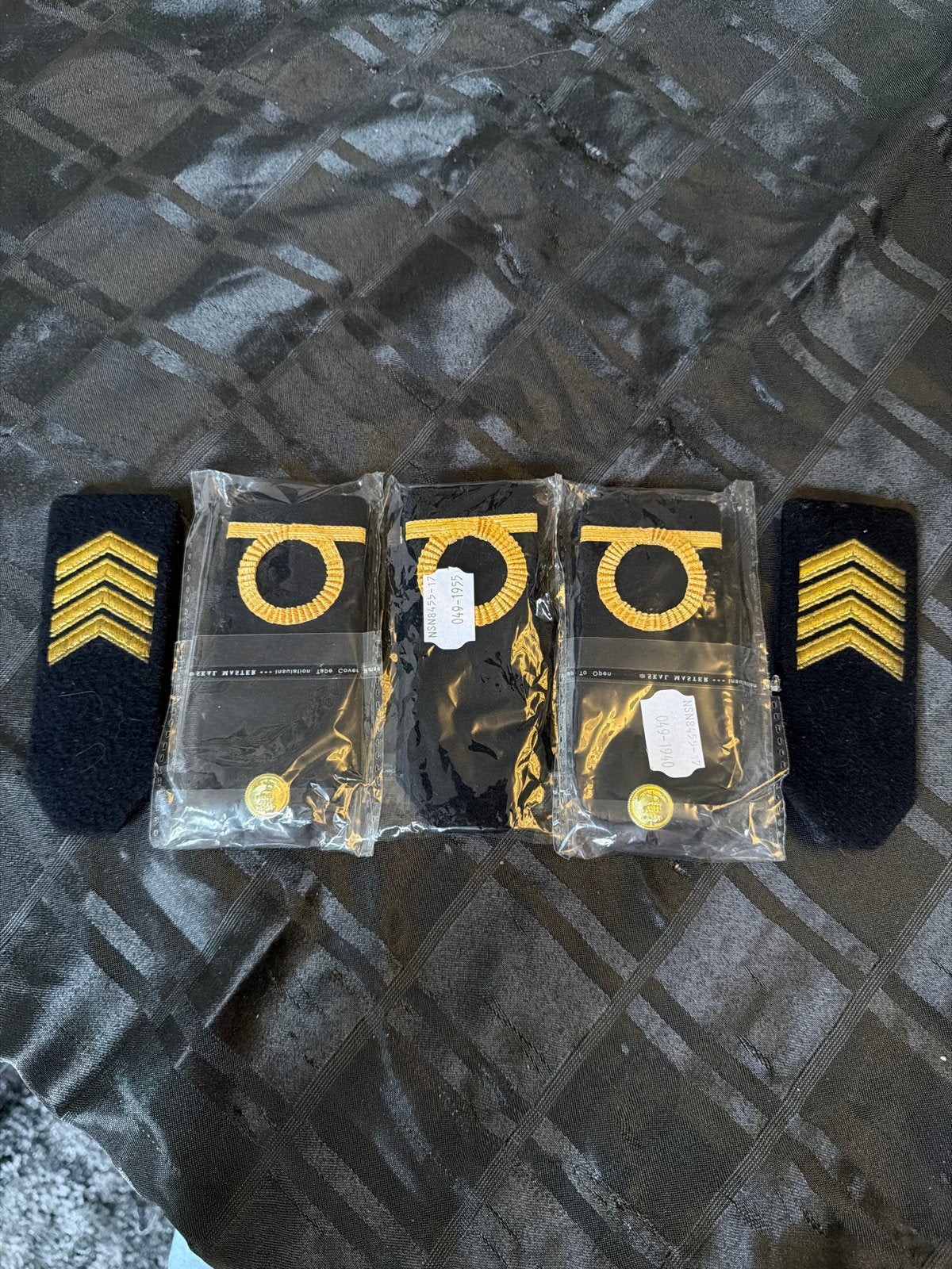 Schouderstukken Marine - Diverse Rangen, Verzamelen, Militaria | Algemeen, Verzenden, Marine, Nederland, Embleem of Badge