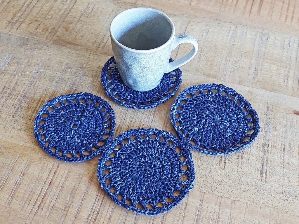 Gehaakte onderzetters, Huis en Inrichting, Woonaccessoires | Onderzetters, Ophalen of Verzenden, Nieuw, Glas of Kopje