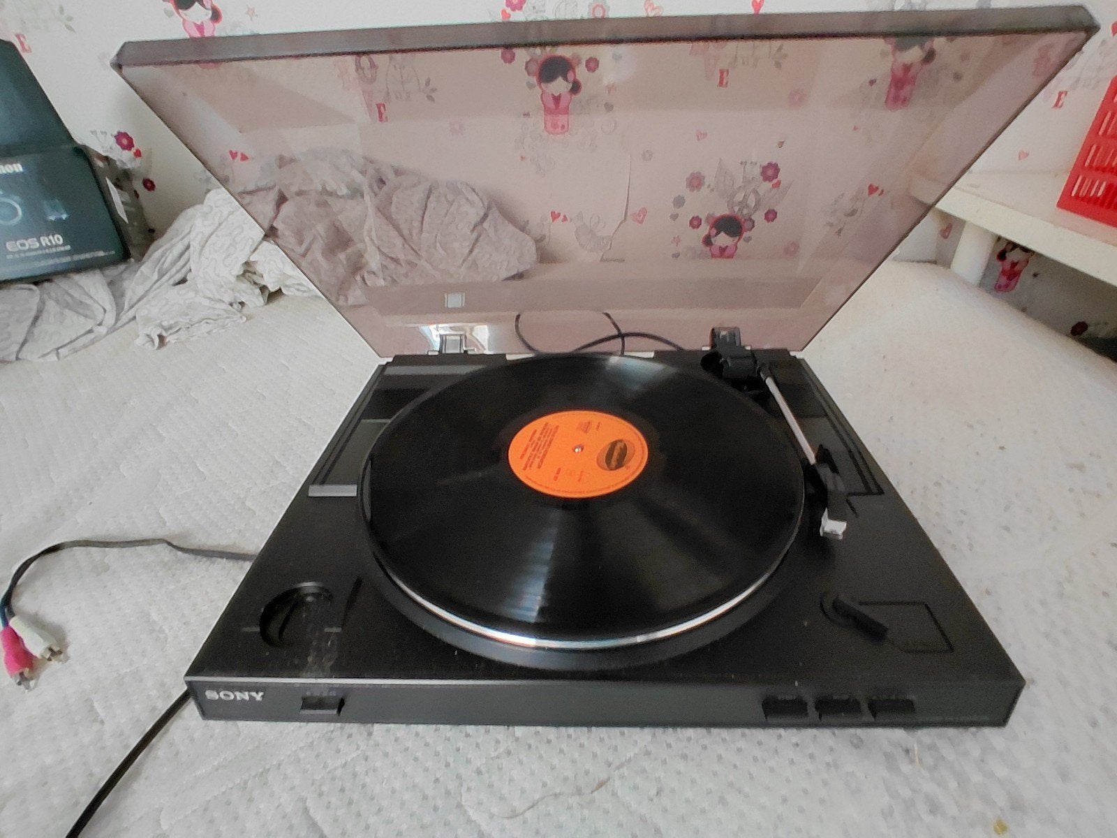 Pioneer X-HM10 Microset met Sony platenspeler en speakers, Ophalen
