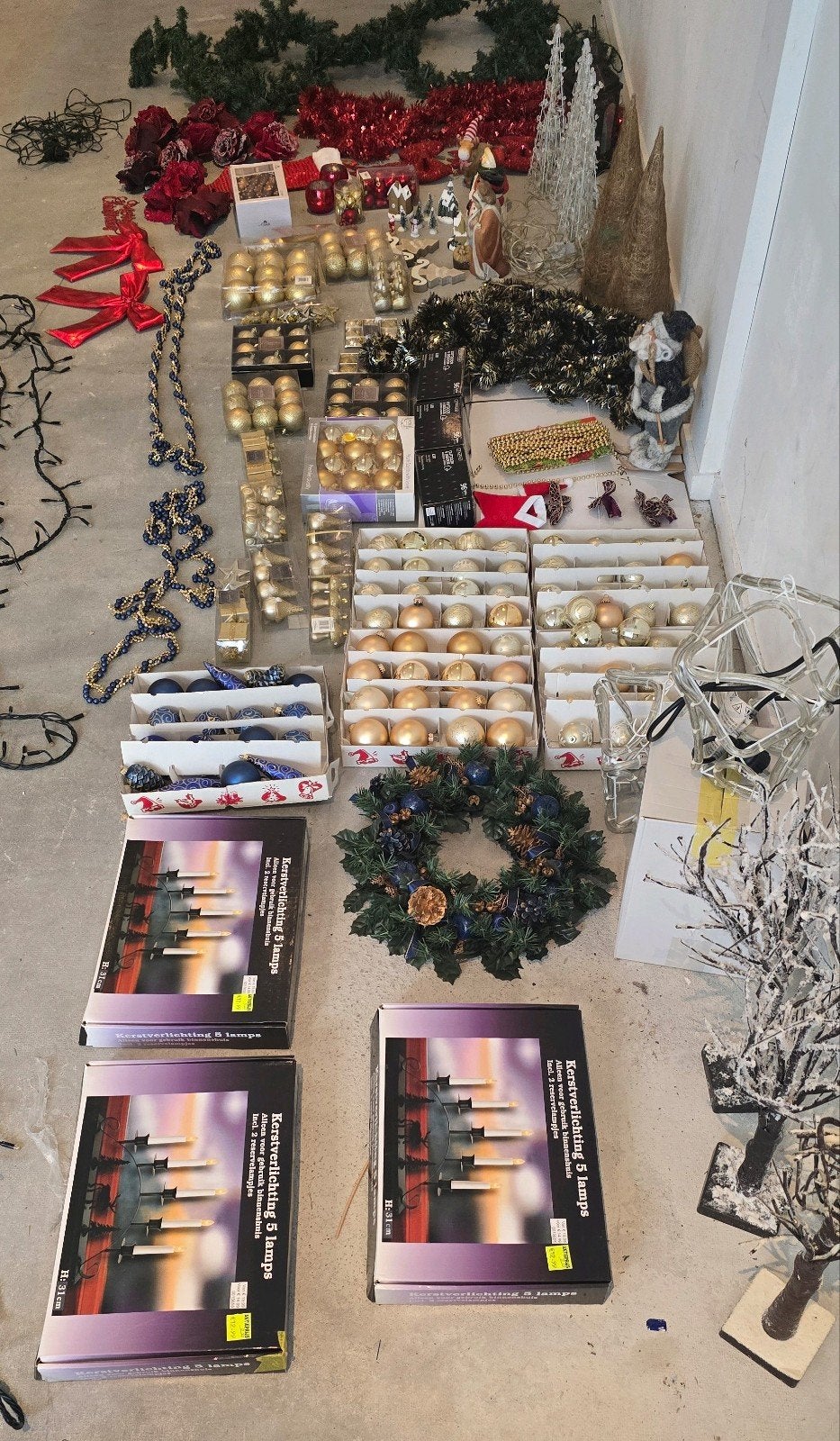 Veel Kerstpullen, Decoraties en Verlichting, Ophalen