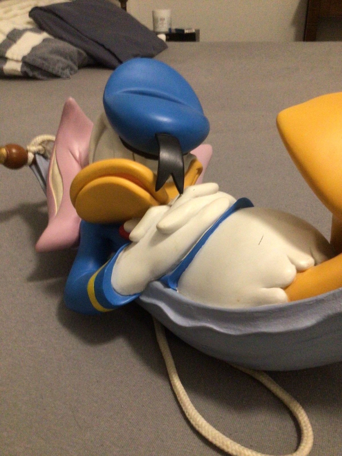 Dagobert Duck,in zijn hanmat, Verzamelen, Ophalen of Verzenden, Donald Duck, Zo goed als nieuw, Beeldje of Figuurtje