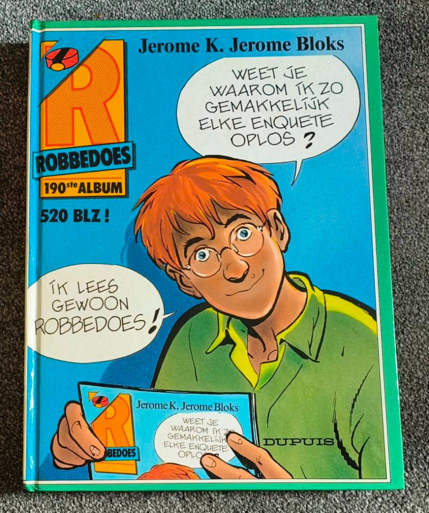 Ingebonden Robbedoes nr.190 1988, Gelezen, Eén stripboek, Diverse auteurs, Ophalen of Verzenden