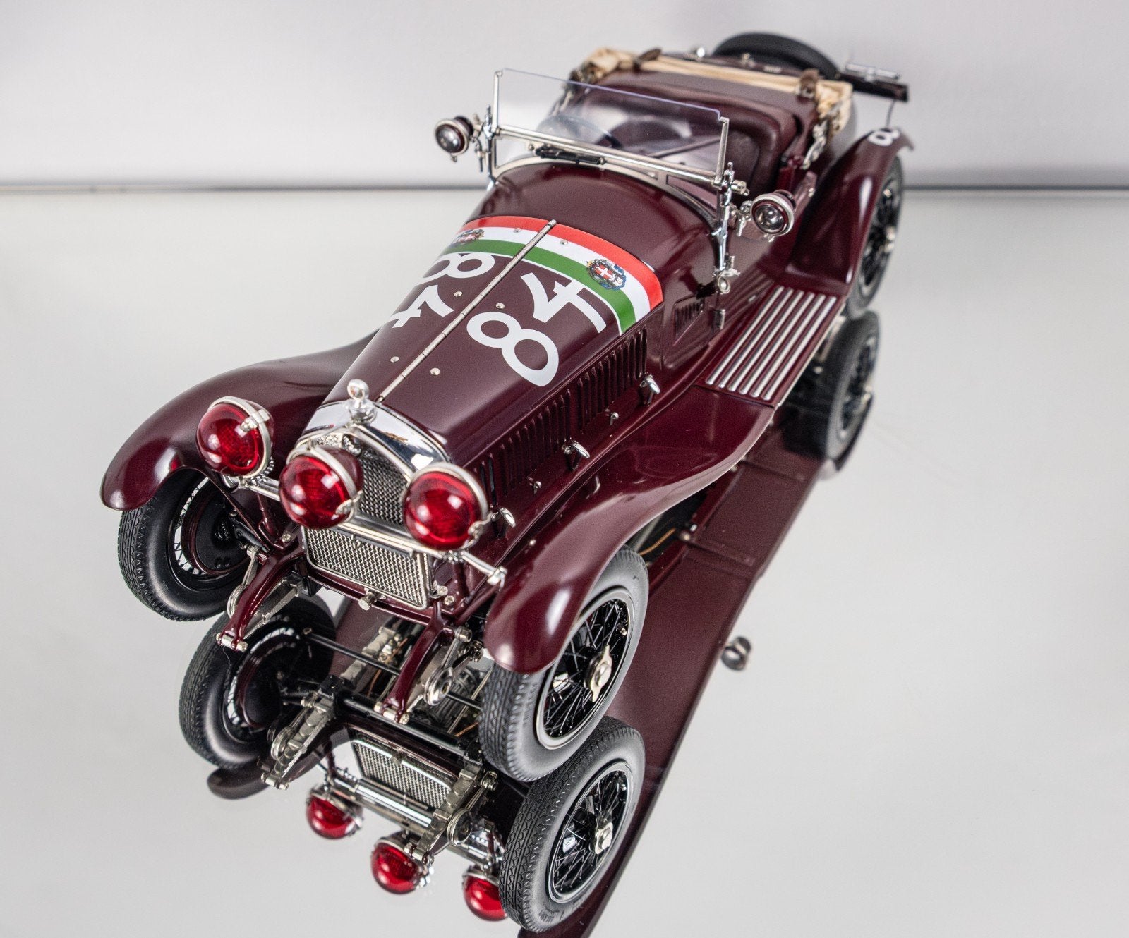 CMC Alfa Romeo 6C Mille Miglia 1930 M141, Ophalen of Verzenden, Zo goed als nieuw, Auto, Overige merken