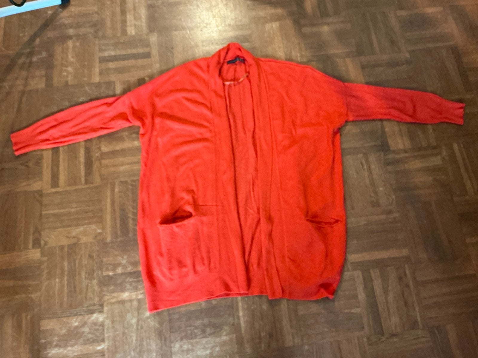 Lang vest Atmosphere maat 36 koraalrood, Ophalen of Verzenden, Gedragen, Maat 36 (S), Rood