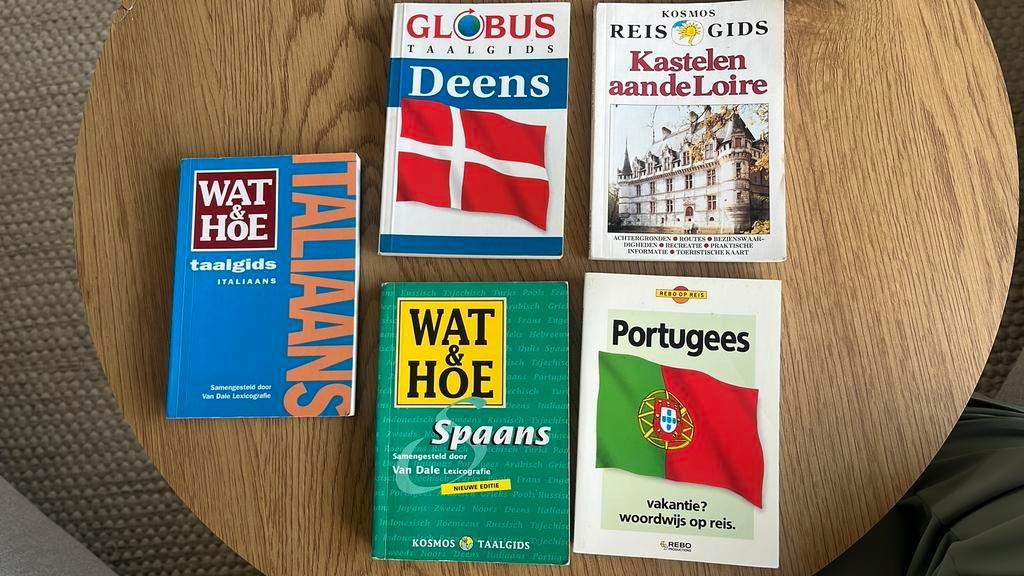 Taalgidsen Deens en Portugees, Boeken, Europa, Ophalen of Verzenden, Taalgids, Gelezen
