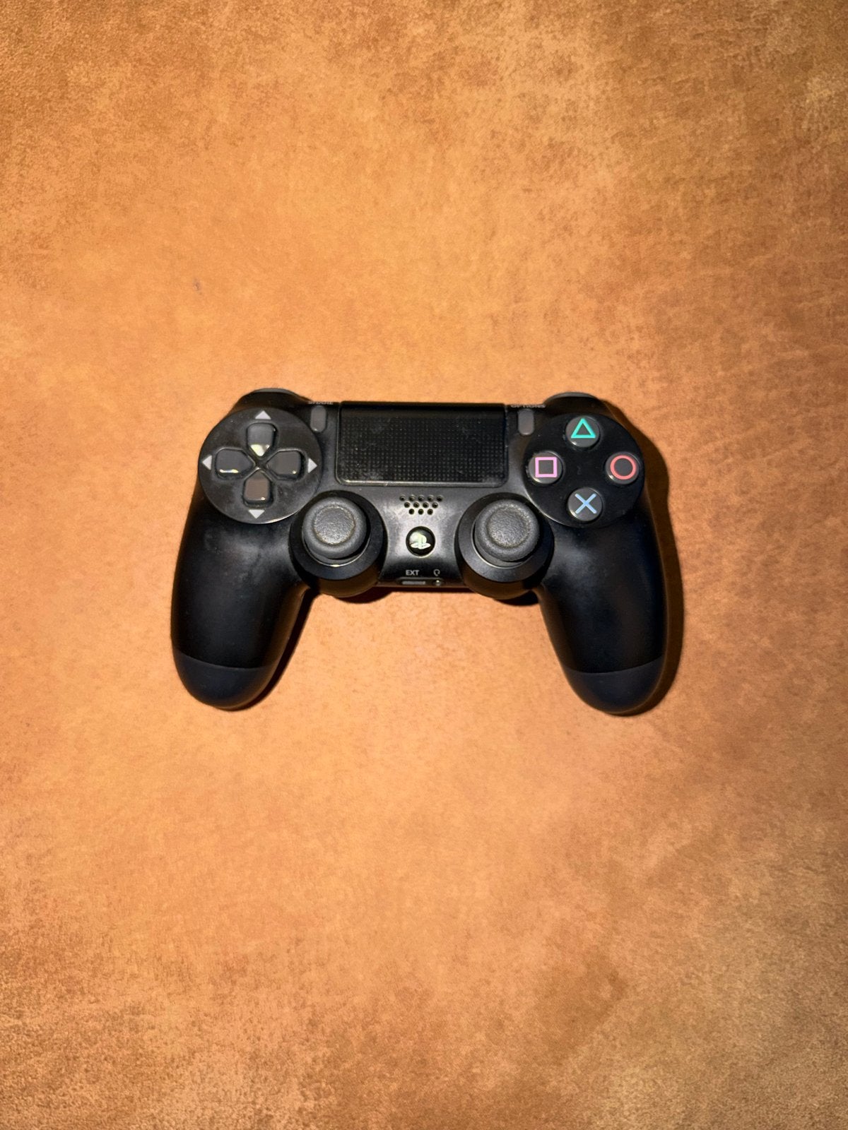 Zwarte PlayStation 4 controller, Ophalen of Verzenden, Gebruikt, Controller, PlayStation 4