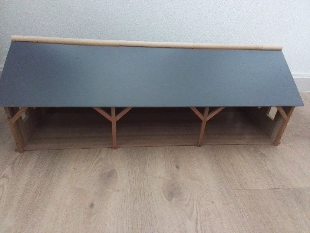 Kidsglobe schuur, Ophalen, Gebruikt