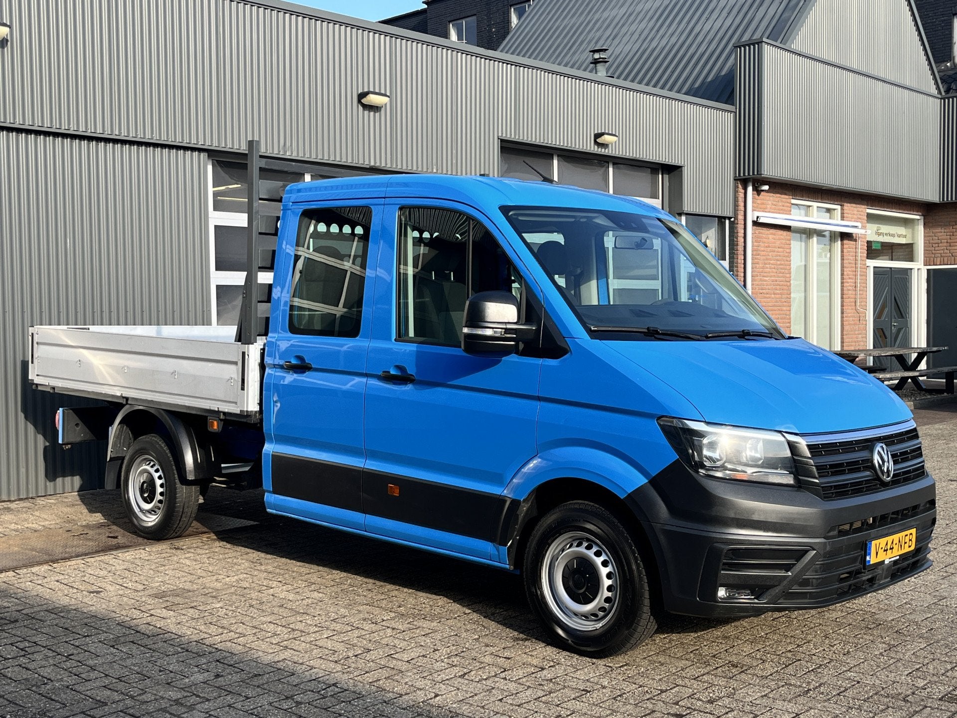 Volkswagen Crafter 35 2.0 TDI L3 DC Airco Cruise controle Eu, Auto's, Electronic Stability Program (ESP), Gebruikt, 4 cilinders