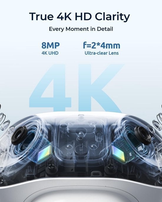 4K Beveiligingscamera – Draadloze Camera – Outdoor Camera, Corvance B.V., Verzenden, Nieuw, Corvancebol@gmail.com