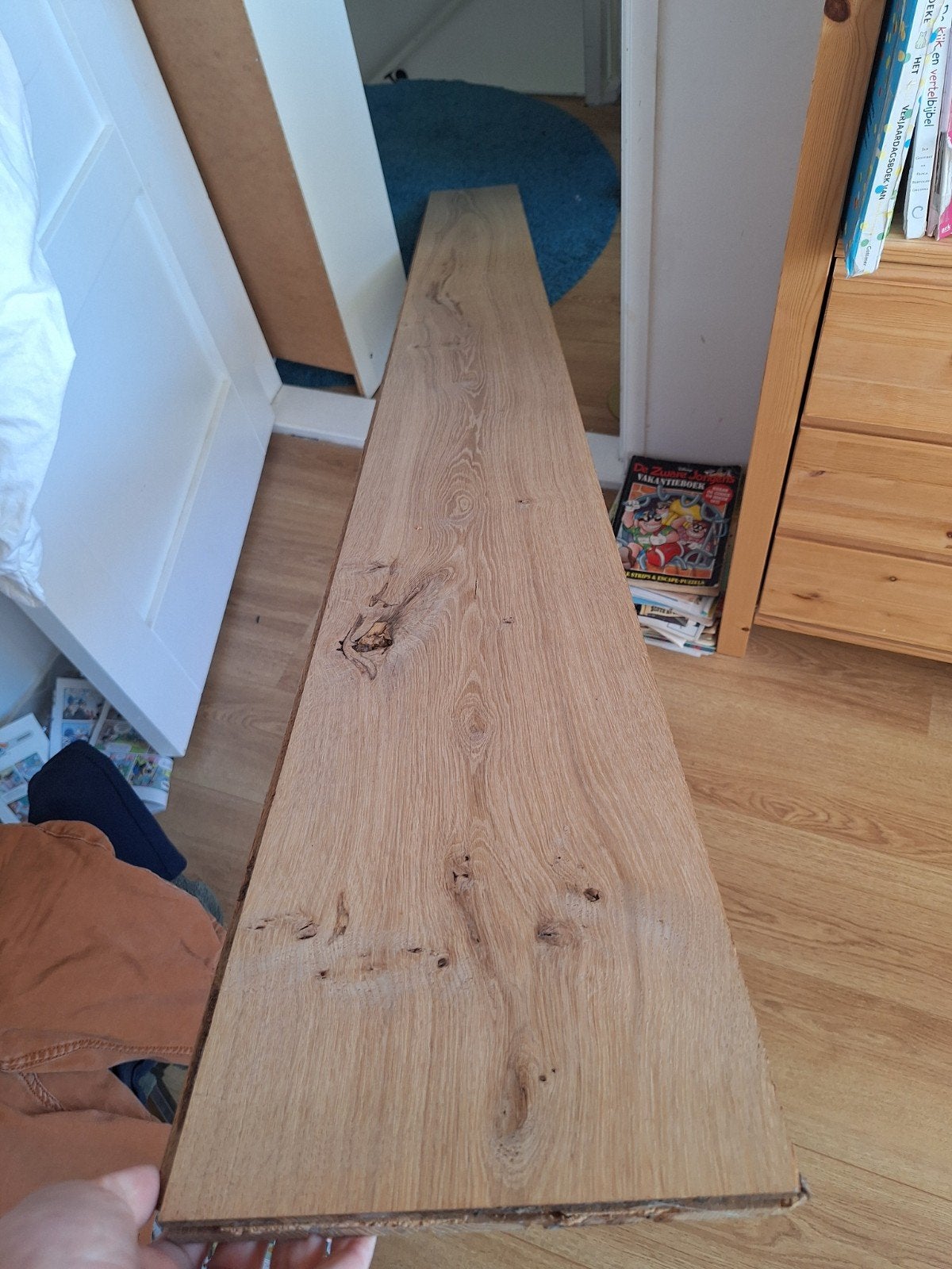 Gebruikte vloerdelen, eiken, diverse lengtes, Ophalen, Gebruikt, Vloerdelen of -planken, Minder dan 5 m²