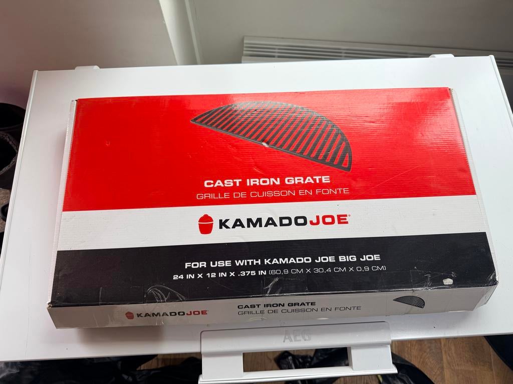 Kamado Joe Big Joe Gietijzeren Rooster - 60,9x30,4x0,9cm, Ophalen, Nieuw