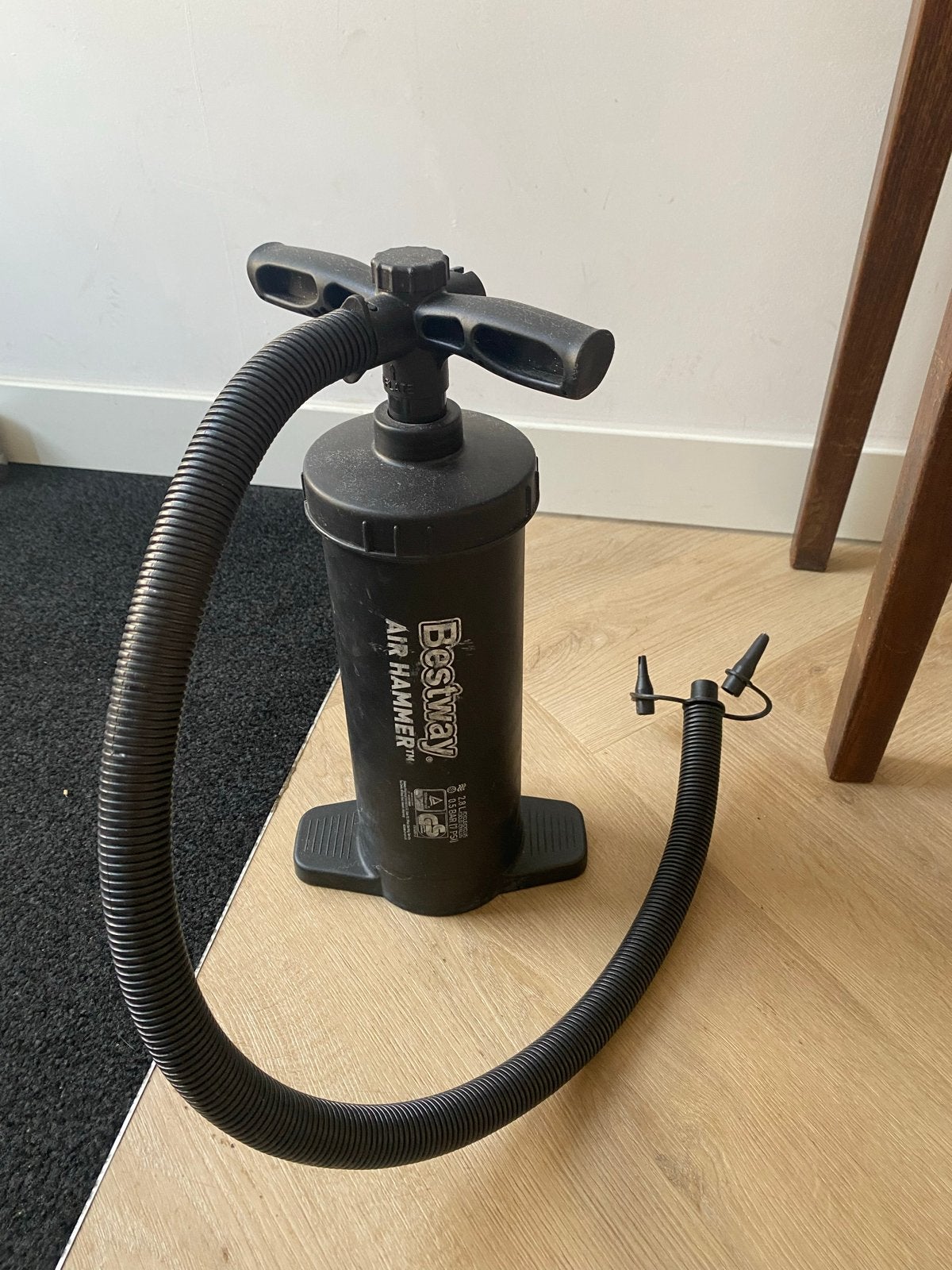 Bestway Air Hammer Pomp - Handige Opblaaspomp, Caravans en Kamperen, Luchtpompen, Ophalen, Gebruikt