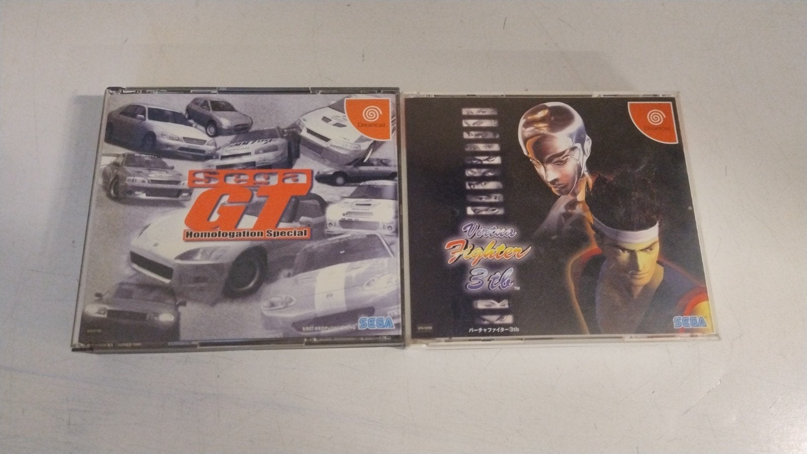 Sega Dreamcast Games: Sega GT & Virtua Fighter 3tb (Japans), Gebruikt, Verzenden, 1 speler, Racen en Vliegen