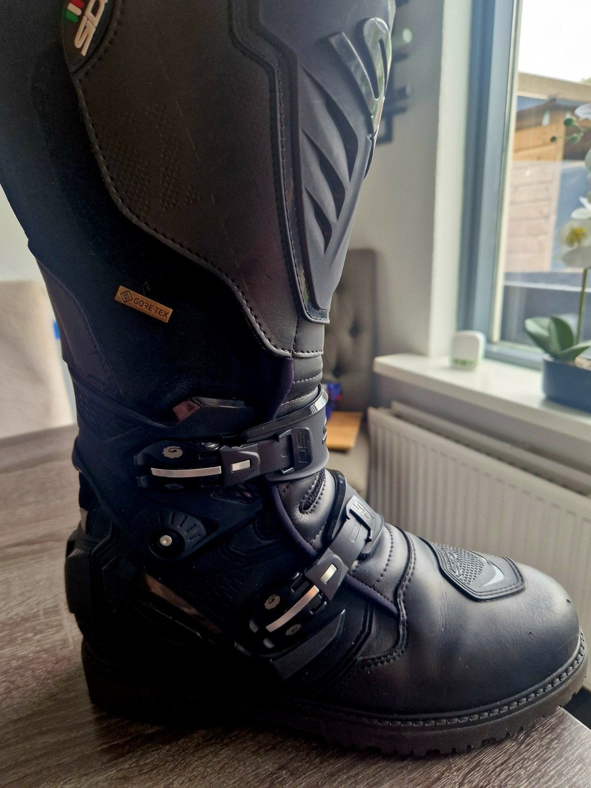 Sidi Adventure motorlaarzen zwart maat 44 nieuw, Dames, Ophalen of Verzenden, Nieuw zonder kaartje, Laarzen