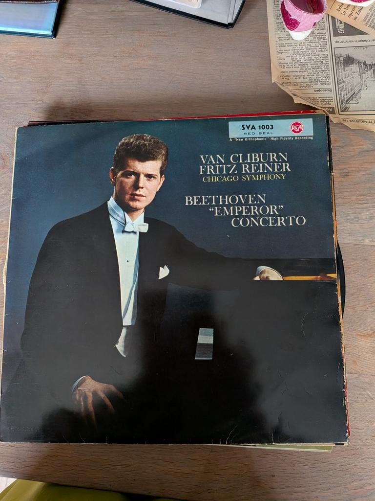 Klassieke LP's: Beethoven, Tchaikovsky, Liszt, Topper Taptoe, Cd's en Dvd's, Vinyl | Klassiek, Gebruikt, Ophalen of Verzenden