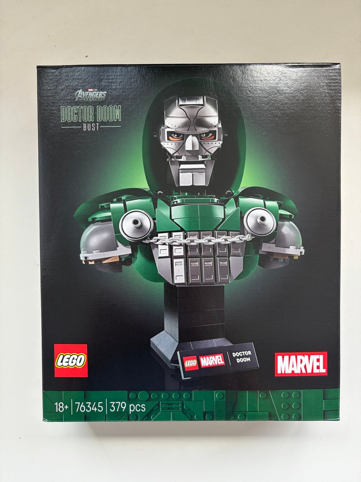 LEGO Marvel Doctor Doom Buste 76345 - Nieuw en Sealed, Lego, Nieuw, Ophalen of Verzenden, Complete set