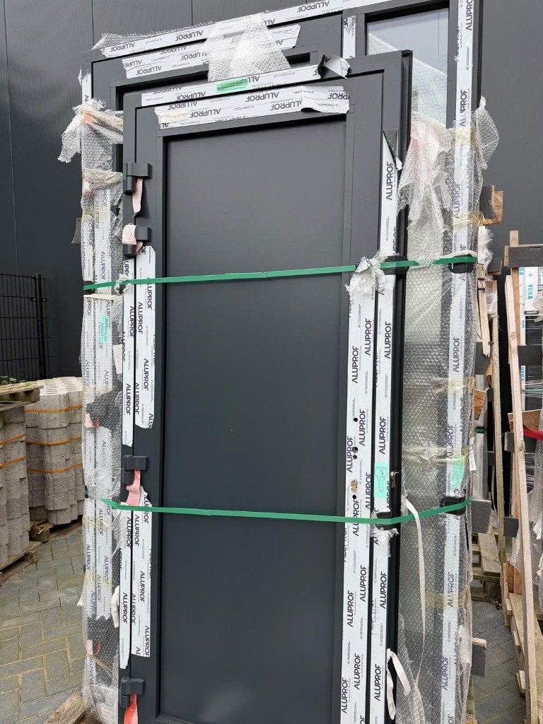 Aluminium deurkozijn, 75 tot 150 cm, Deurkozijn, Ophalen of Verzenden, Inclusief glas