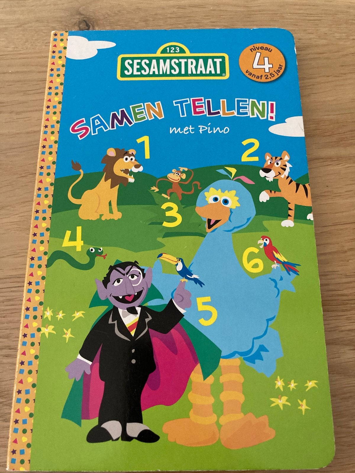 Sesamstraat Samen Tellen! met Pino - Leerzaam Kinderboek, Ophalen of Verzenden, Nieuw, 2 tot 3 jaar