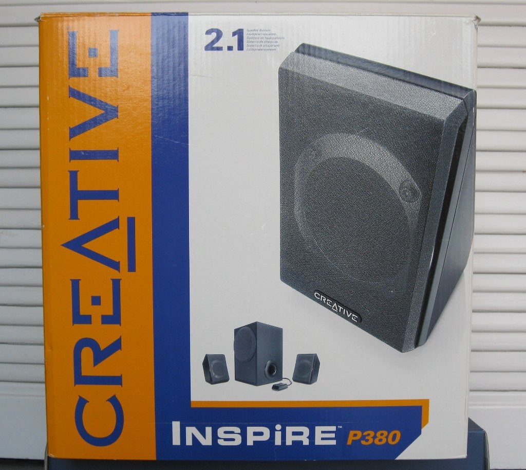 Creative Inspire 2.1 P380, Computers en Software, Ophalen, Zo goed als nieuw, Audiokanaal 2.1