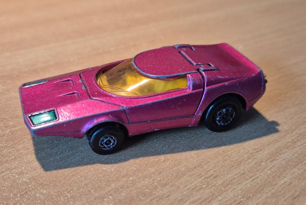 Matchbox Superfast 1980 Le Mans Porsche 917 Roze, Hobby en Vrije tijd, Modelauto's | 1:43, Ophalen of Verzenden, Gebruikt, Auto